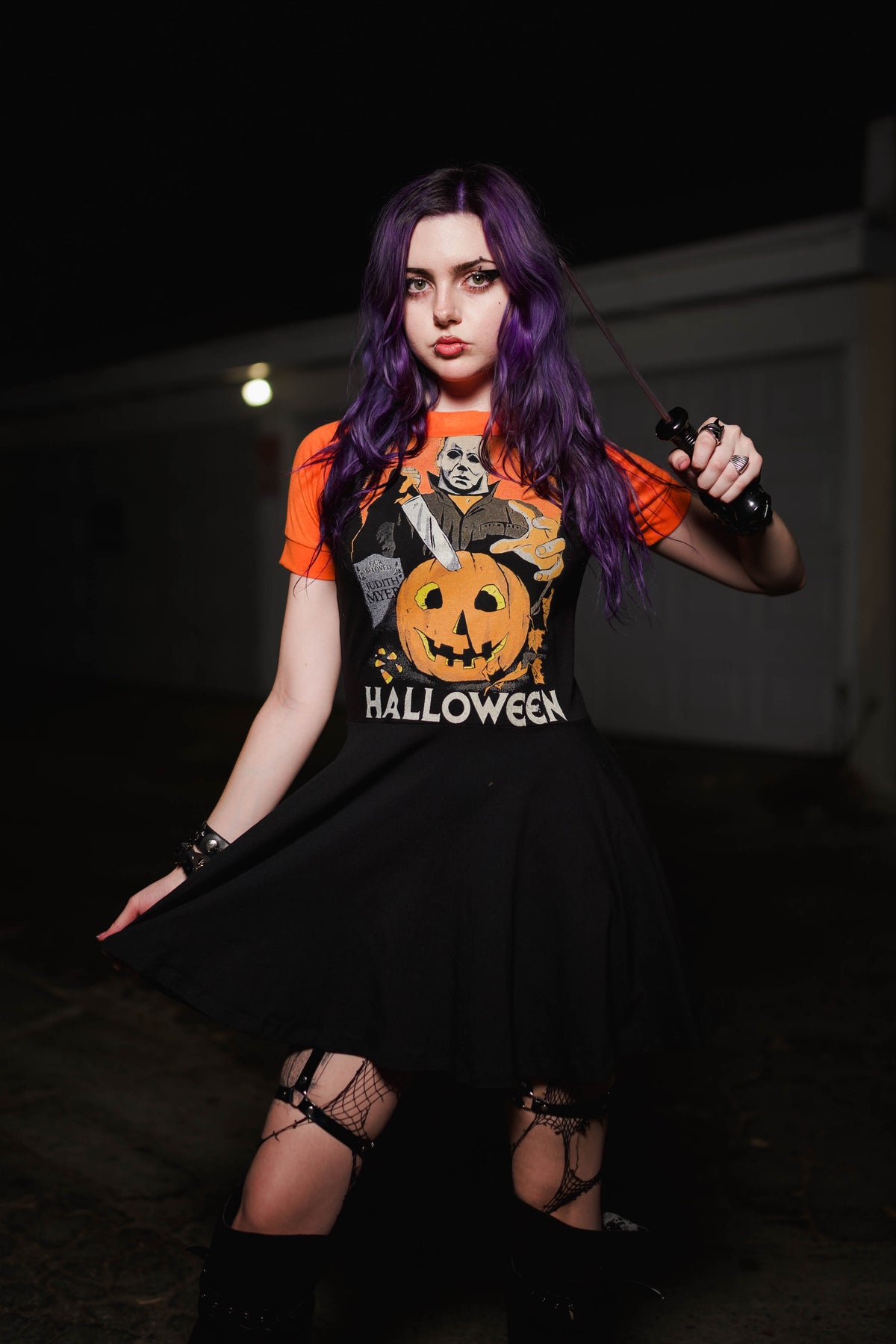 Halloween Baby Doll Dress