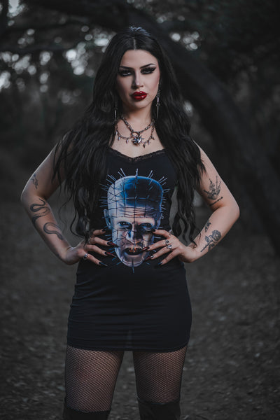 Lethal ribbon pierced head dress – AVENCHUMU （アバンチュウム）