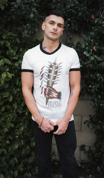 People Person Ringer Tee (Unisex)