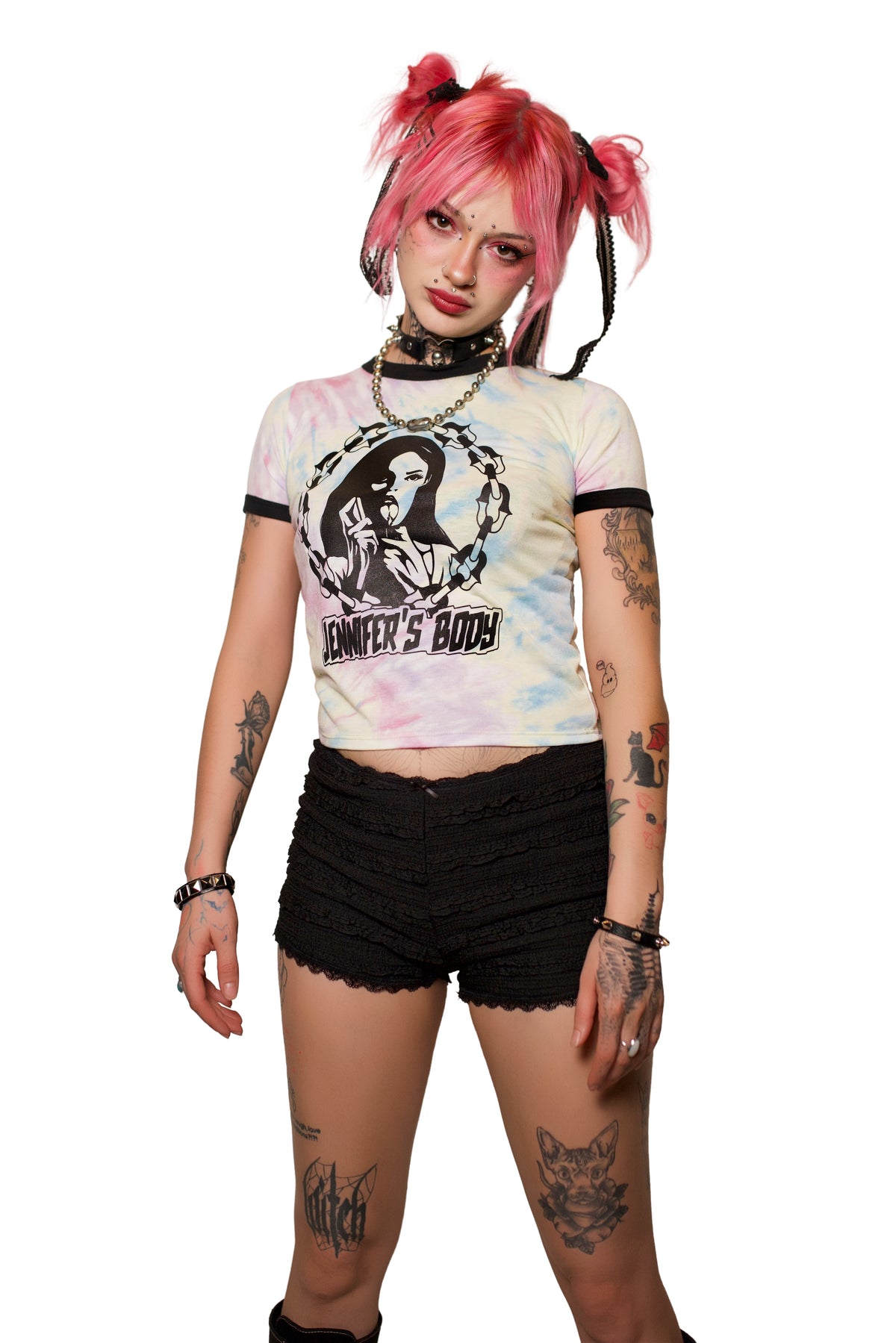 Jennifer's Body Tie-Dye Ringer Tee (Limited edition)