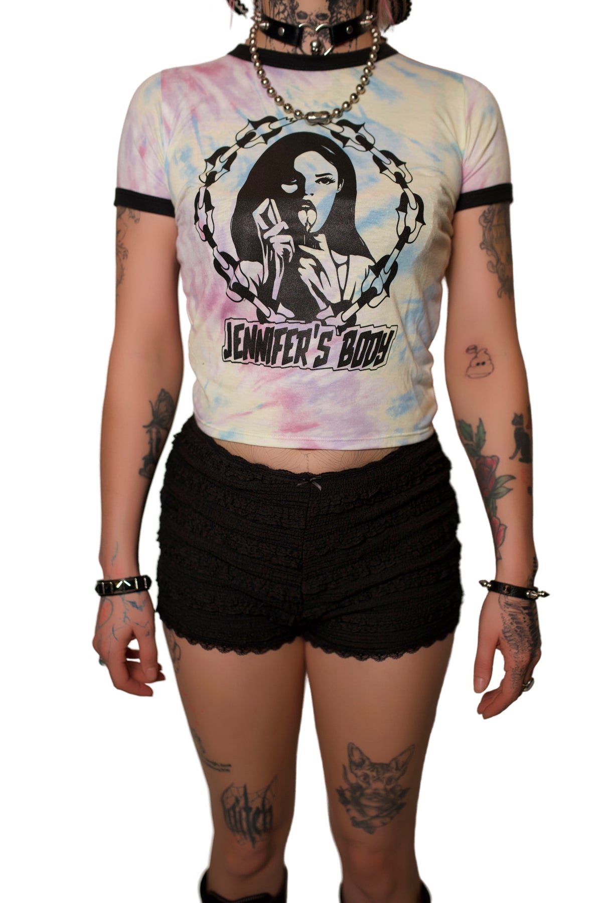 Jennifer's Body Tie-Dye Ringer Tee (Limited edition)