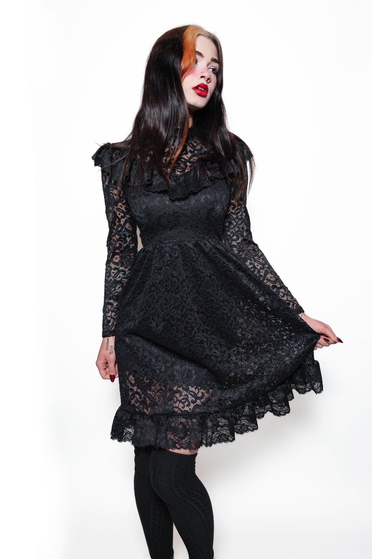 The Funeral Lace Dress, S