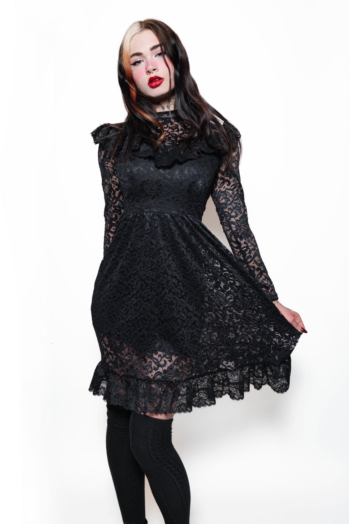 The Funeral Lace Dress, S