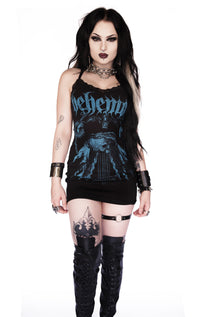 Behemoth Lace Strap Dress