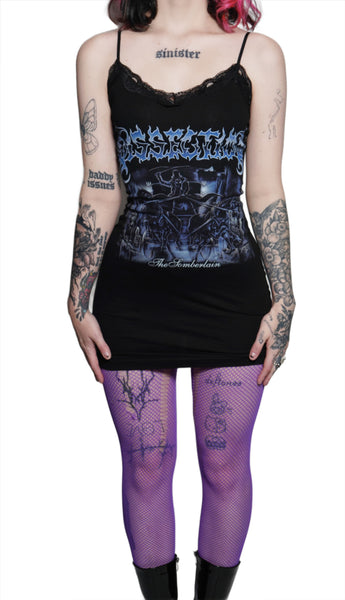 Dissection Lace Strap Dress