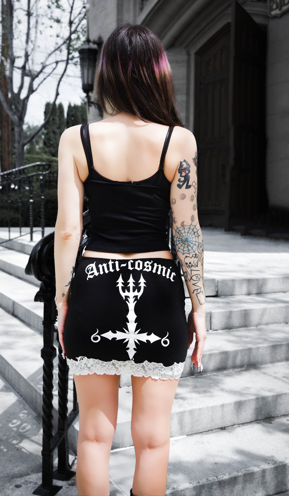 Dissection Lace Skirt