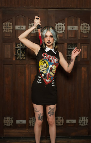 Chucky and Tiffany Collar Dress