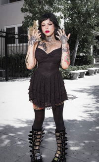 Black Dahlia Lace Dress