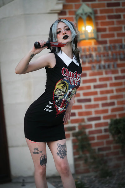 Chucky and Tiffany Collar Dress