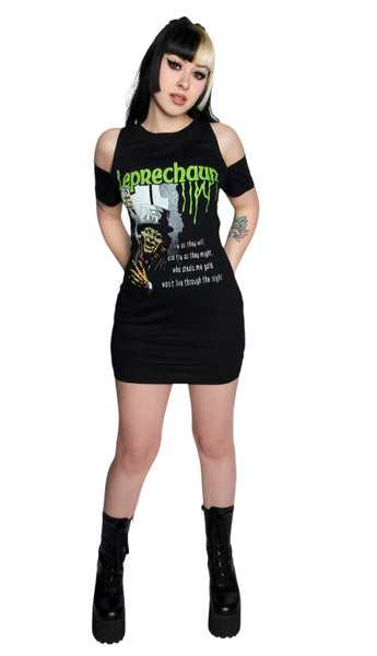 Leprechaun Shoulder-Cut Dress