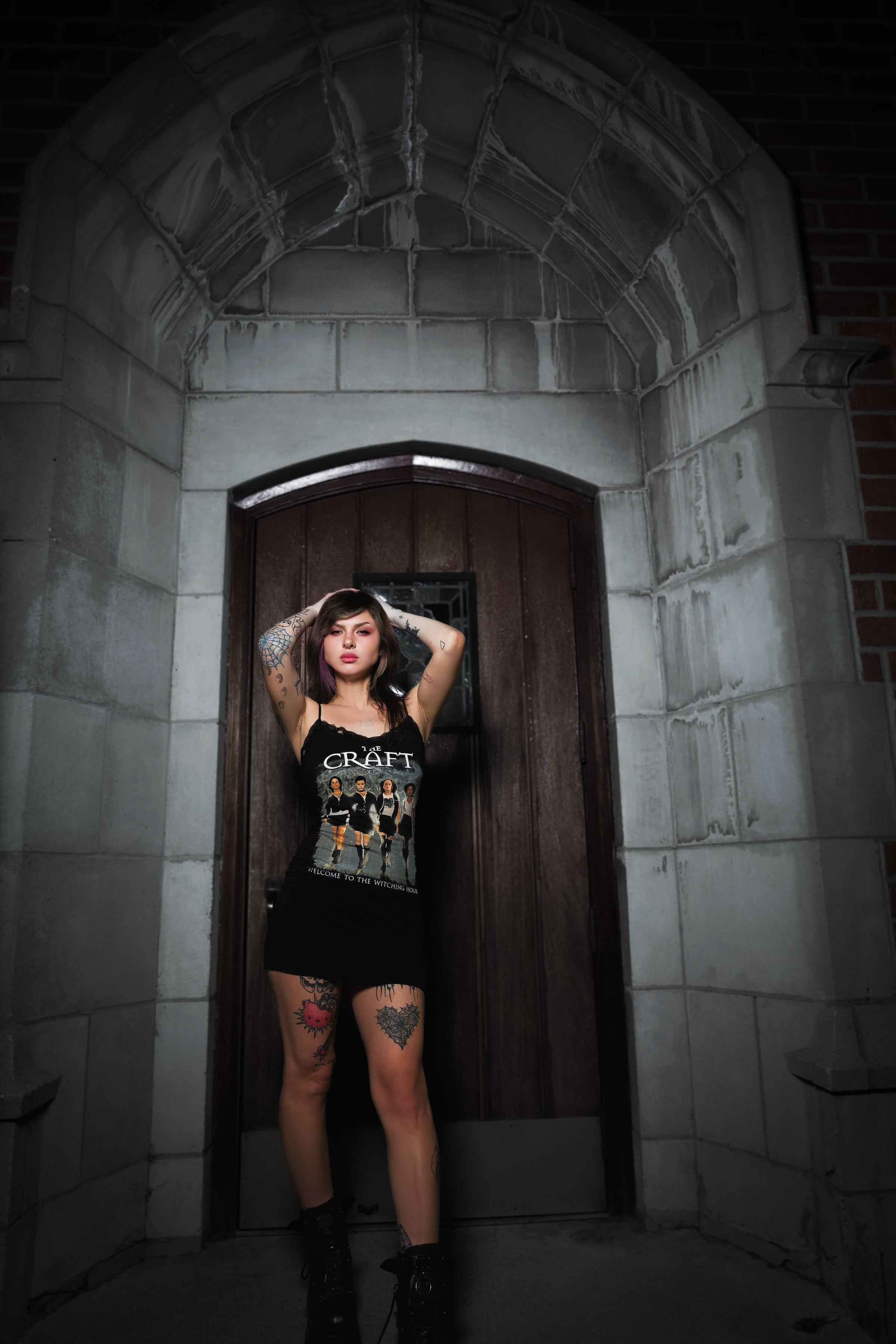 The Craft Lace Strap Dress