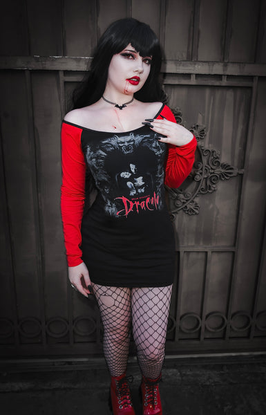 Dracula Off- Shoulder Dress