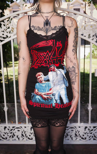 Death Red Lace Strap Dress (Spiritual healing)