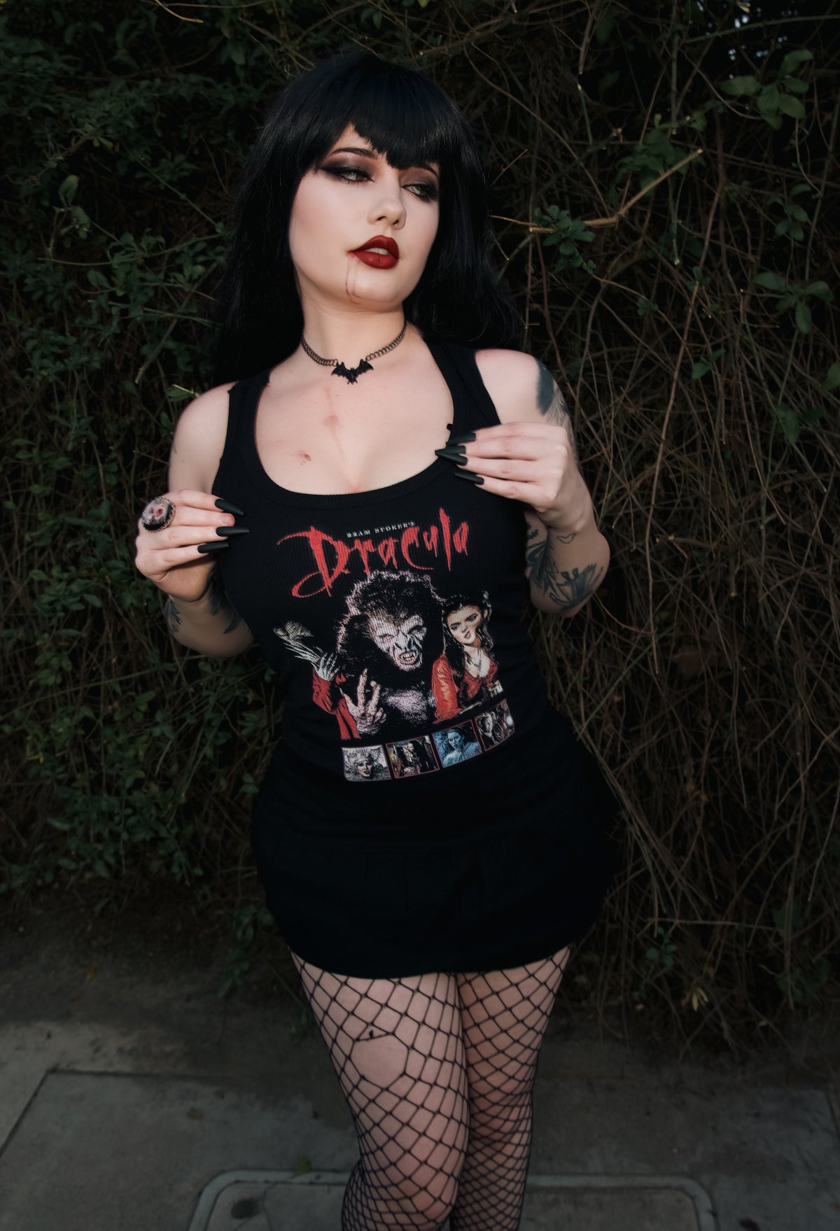 Bram Stoker's Dracula Ribbed Tank Top