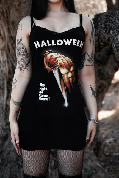 Halloween Lace Strap Dress