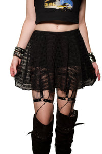 Lace Flare Skort