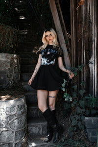 The Cure Fishnet Baby Doll Dress