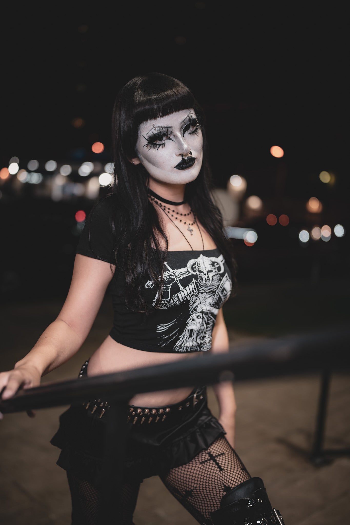 Butcher Scoop Neck Top