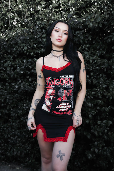 Terrifier (Fangoria) Slit Red Lace Dress