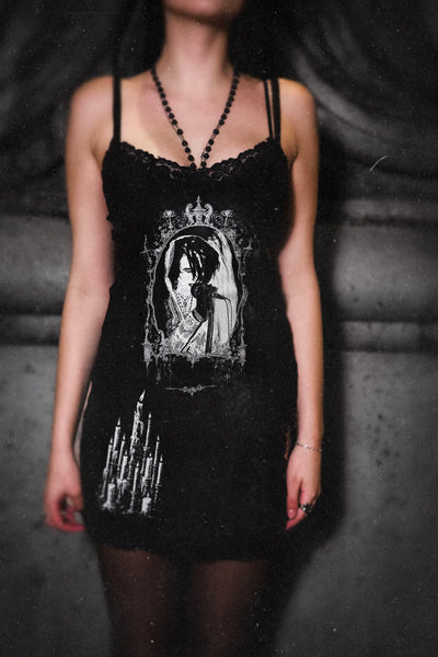 Rozz - Christian Death Mini Slip Dress