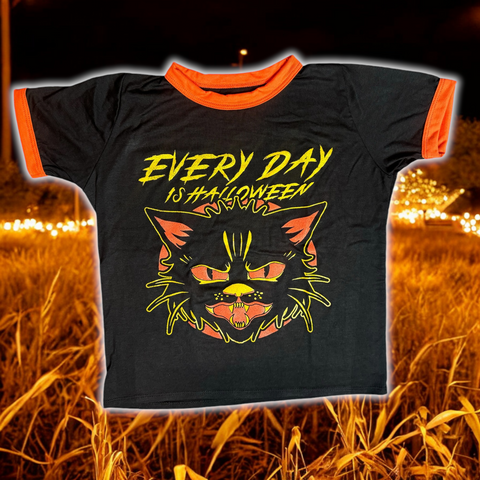 Every Day is Halloween Ringer Tee