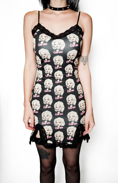 Tiffany Print Slip Dress