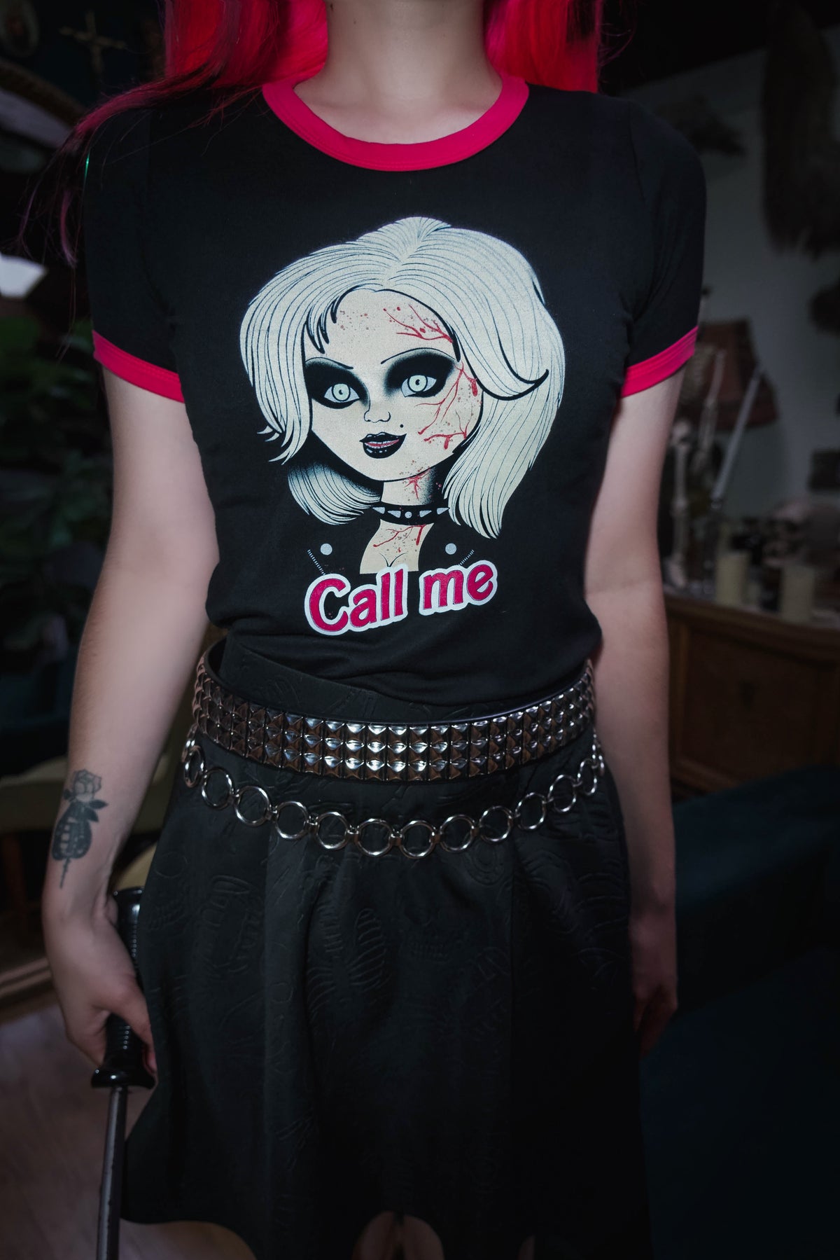 Tiffany (Call me) Ringer Tee