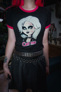 Tiffany (Call me) Ringer Tee
