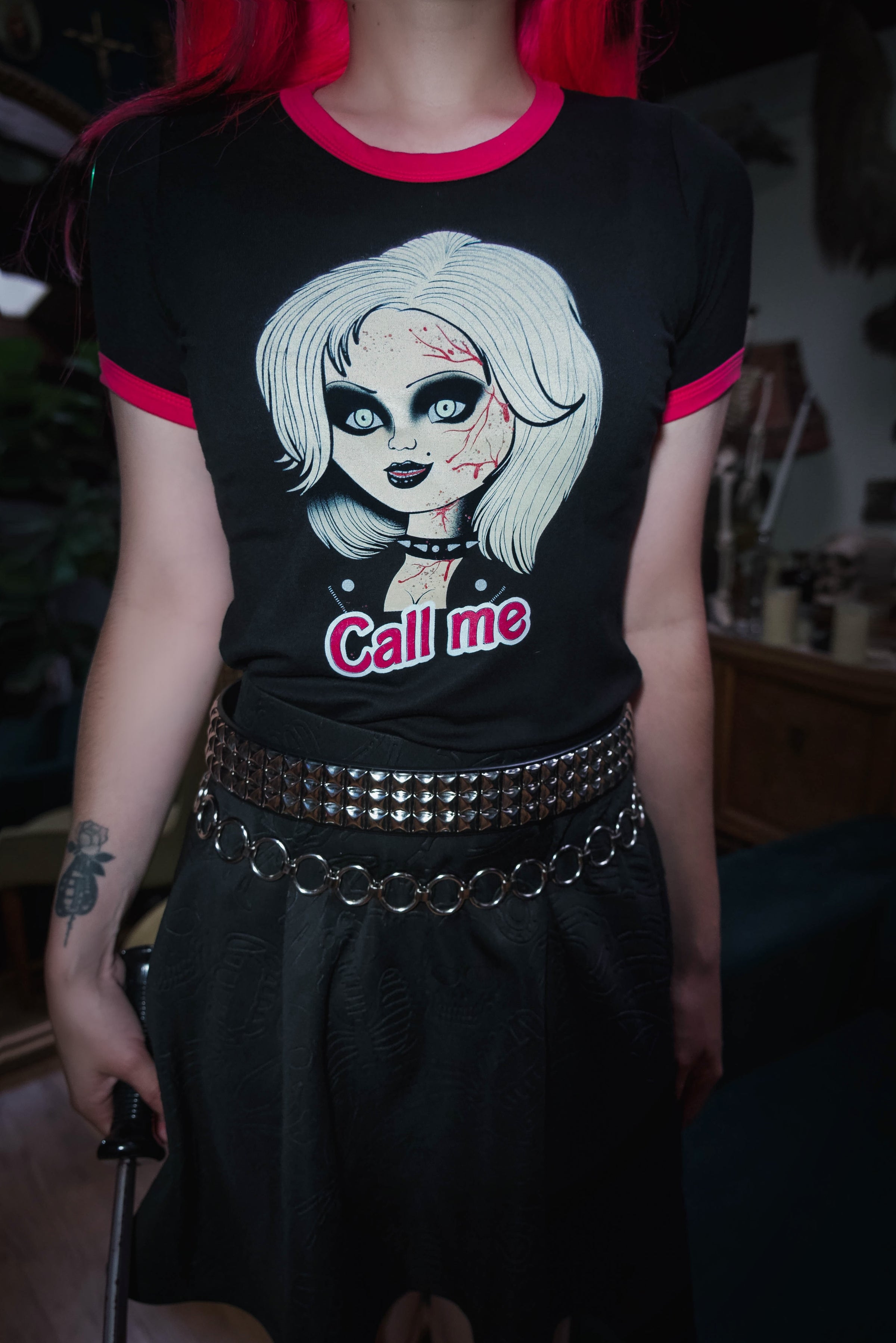 Tiffany (Call me) Ringer Tee