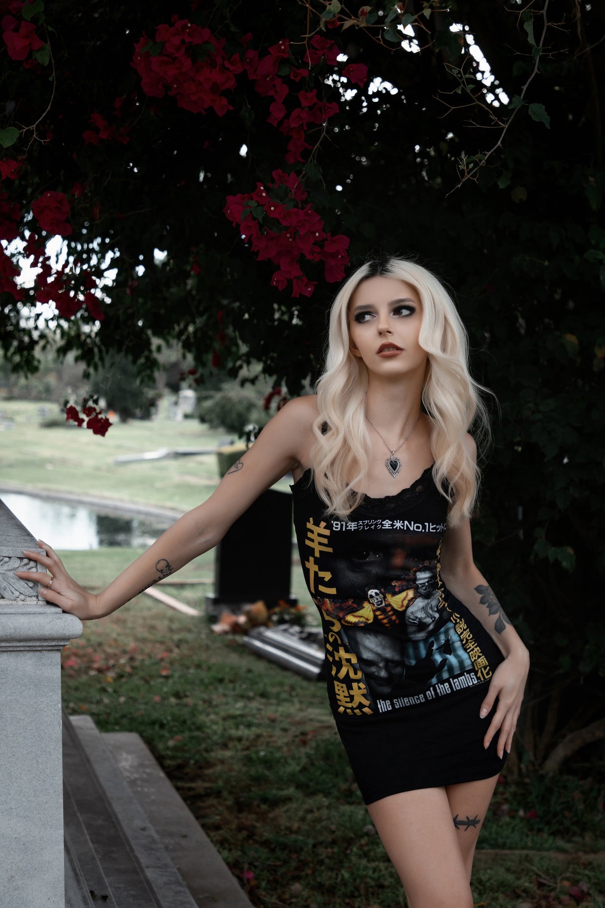 The Silence of The Lambs Lace Strap Dress