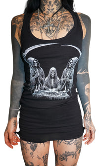 Death Meeting Ribbed Tank Top