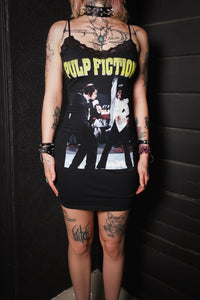 Pulp Fiction Lace Strap Dress