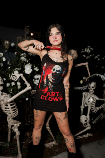 Art Lace Strap Dress