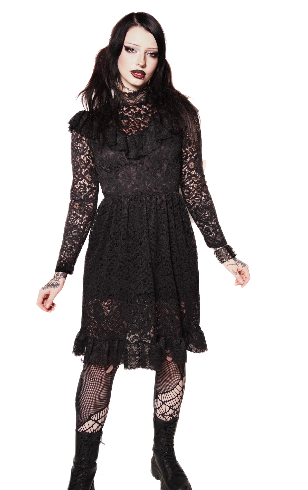 The Funeral Lace Dress, 4XL