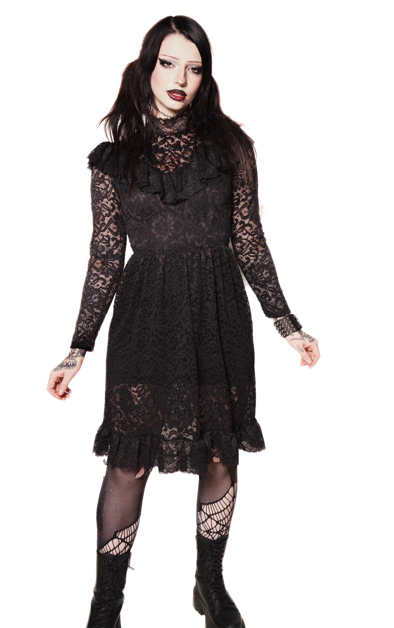 The Funeral Lace Dress, 4XL