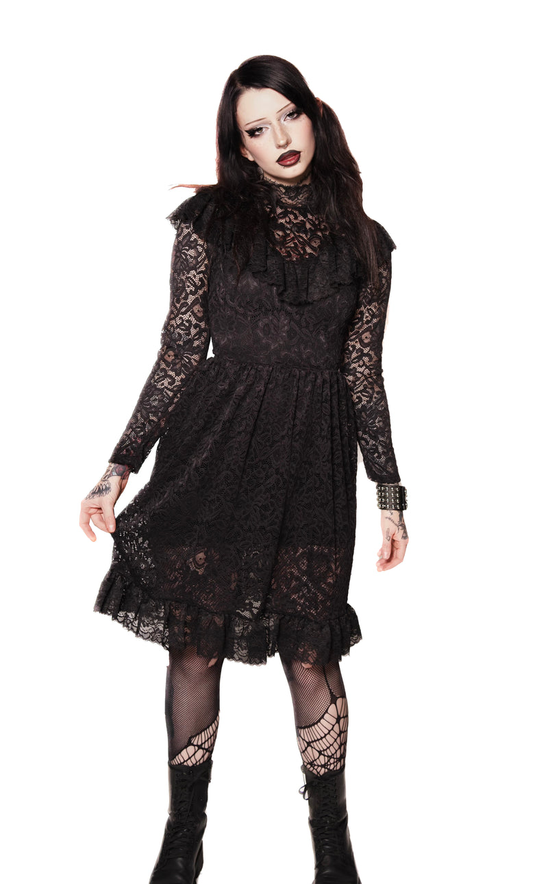 The Funeral Lace Dress, 4XL