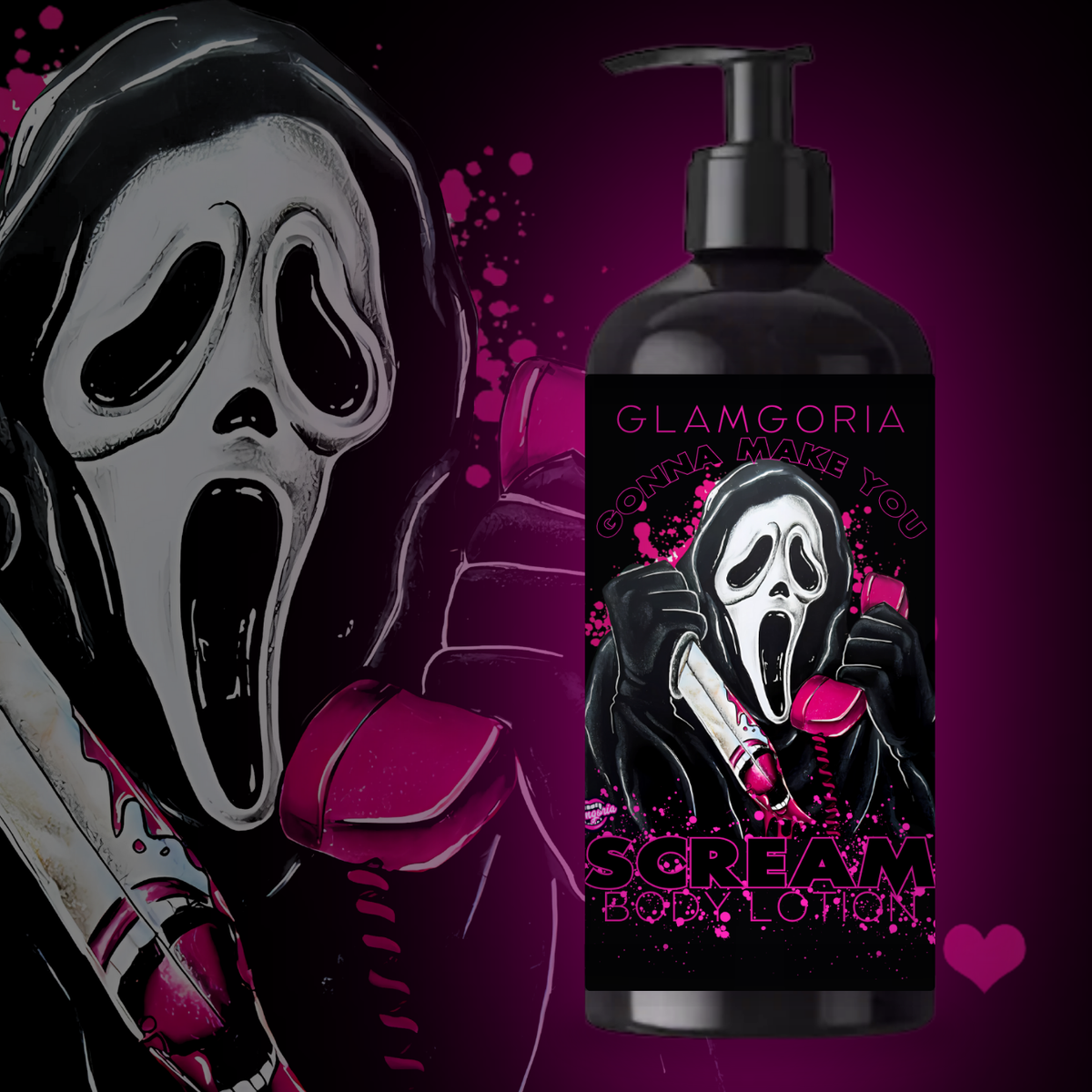 Gonna Make You Scream Body Lotion (Ships from Glamgoria)(U.S. ONLY)