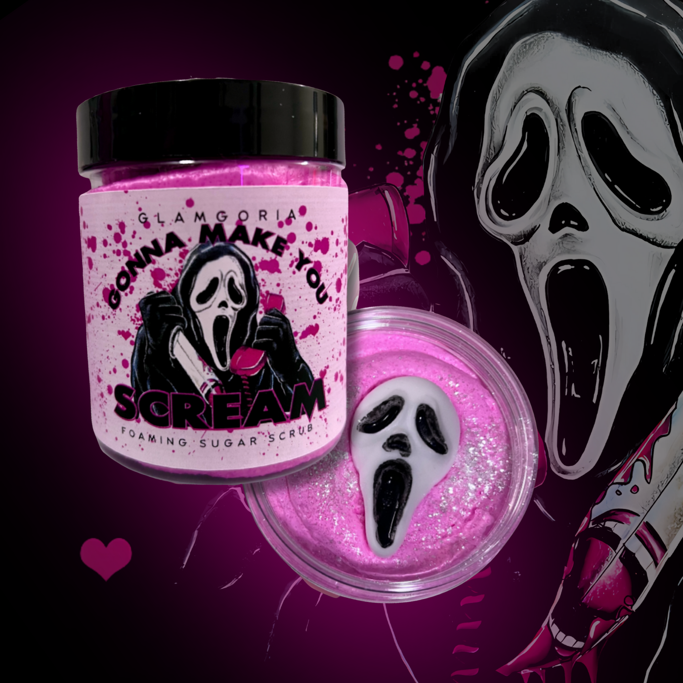 Gonna Make You Scream! Foaming Sugar Scrub (Ships from Glamgoria)(U.S. ONLY)