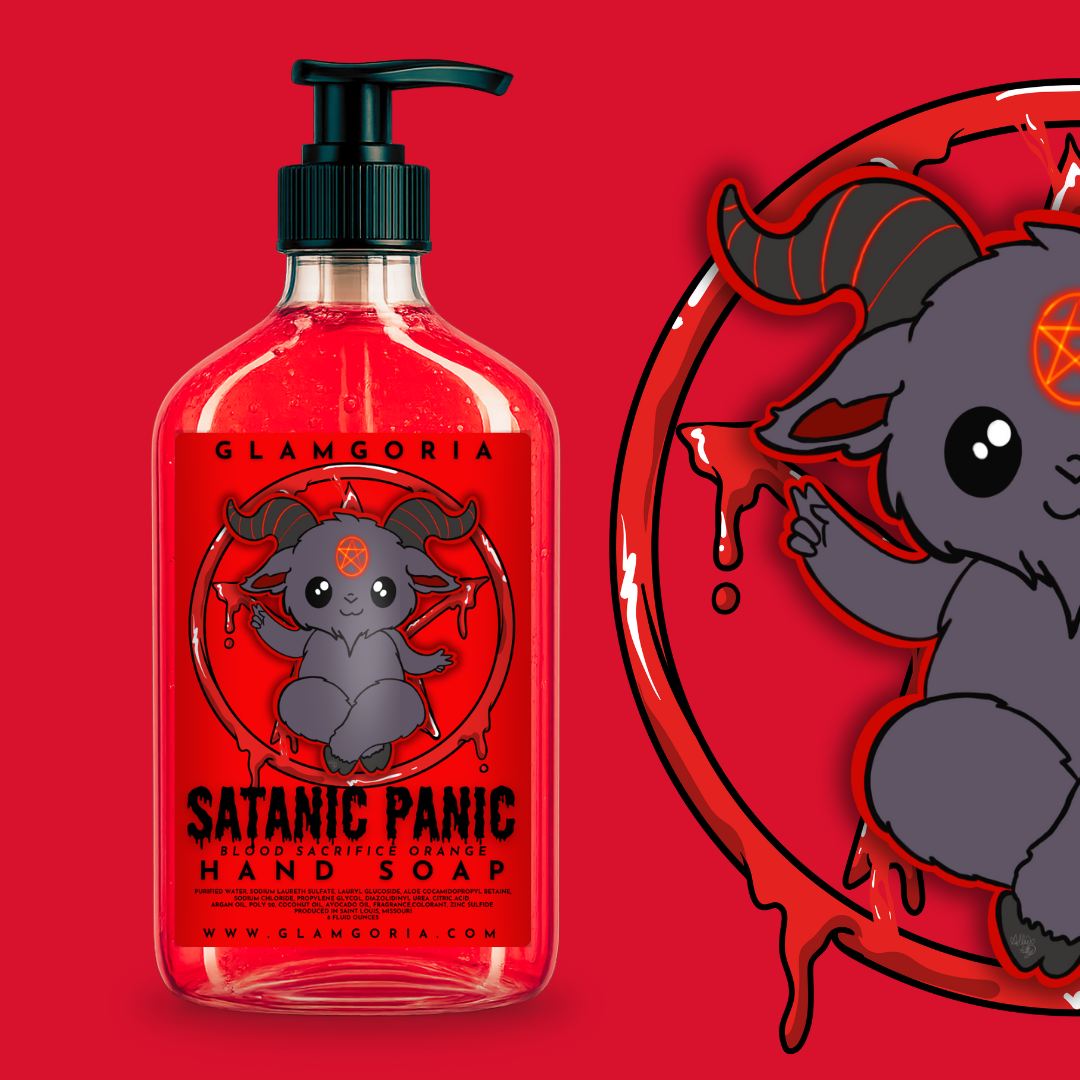 Satanic Panic Hand Soap (Ships from Glamgoria)