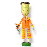 Fabulous Frank Halloween Figurine by Lori Mitchell — 8-Inch Folk Art Poly Resin Collectible