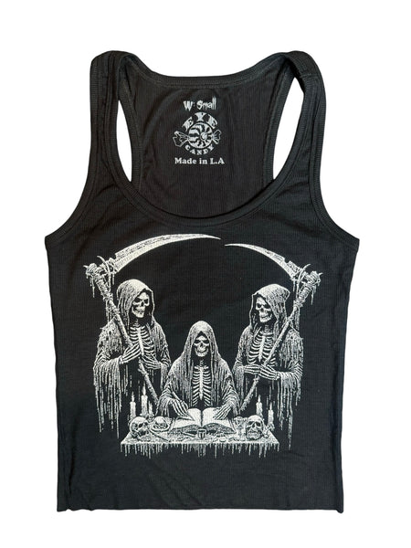 Death Meeting Ribbed Tank Top