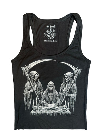 Death Meeting Ribbed Tank Top