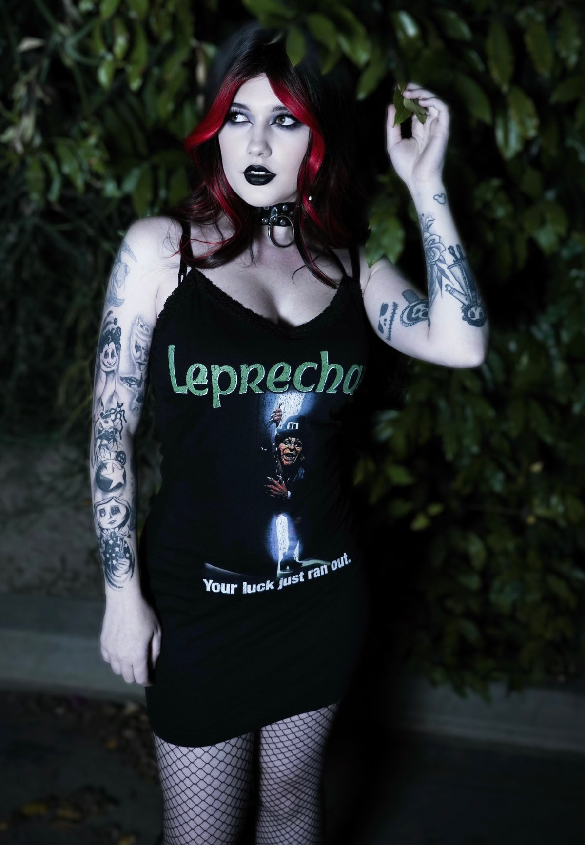 Leprechaun Lace Strap Dress