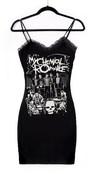 My Chemical Romance Lace Strap Dress