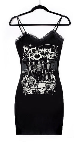 My Chemical Romance Lace Strap Dress