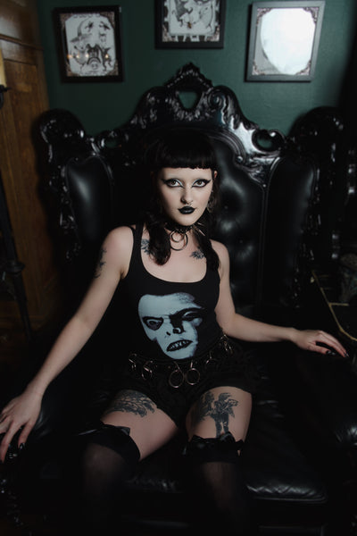 Pazuzu Ribbed Tank Top