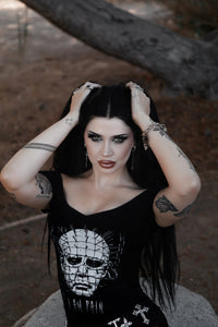 I am Pain Off Shoulder Top