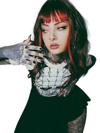 Pinhead (Face) Baby Doll Dress