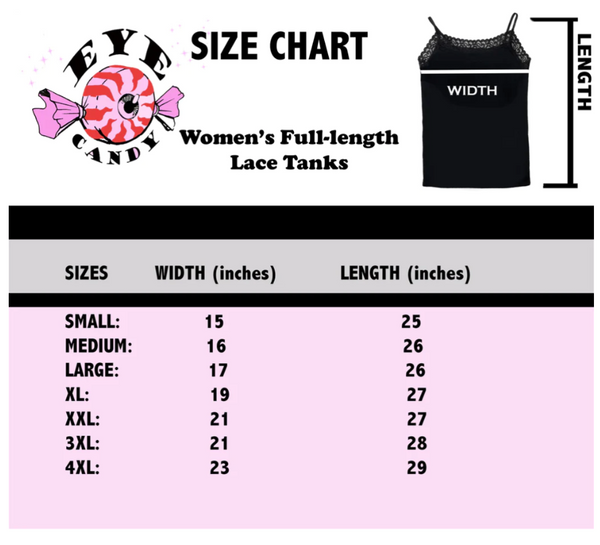 The Juice Is Loose (Full length) Lace Tank