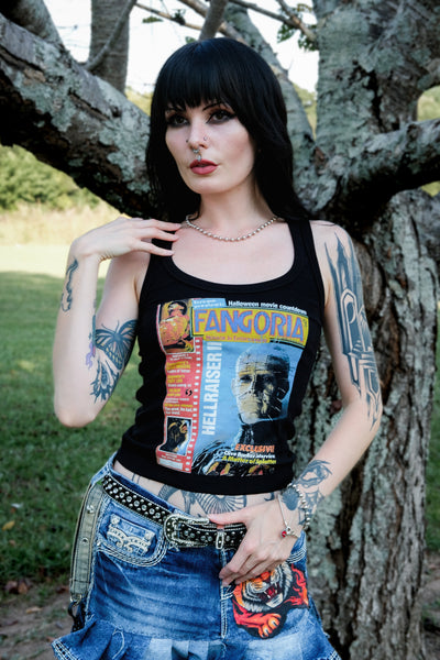 Pinhead X Fangoria Ribbed Tank Top